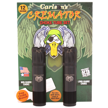 Carlsons 11622 Cremator 12 Gauge Invector Plus Mid/Long Range 2-Pack Non-Ported Choke Tubes