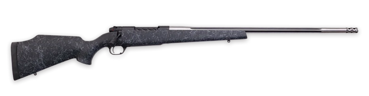 Weatherby Mark V Accumark 7mm BC 20" 3+1 Bolt Action Rifle - Graphite Black Cerakote