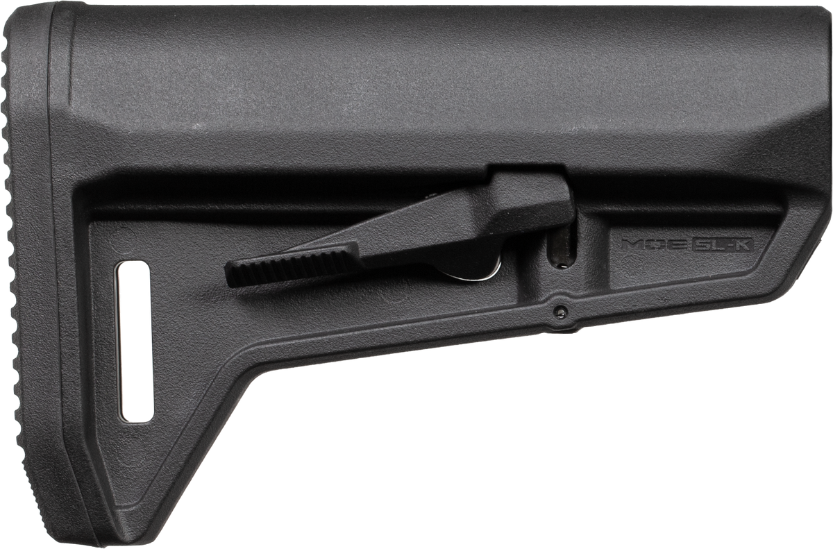 Magpul MAG626-BLK MOE SL-K Carbine Stock Black Synthetic for AR-15/M16/M4 - Mil-Spec Tube Not Included