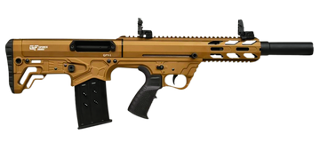 GForce Arms GFY-1 12 Gauge 3" 5+1 18.5" Semi-Auto Bullpup Shotgun - Bronze Cerakote