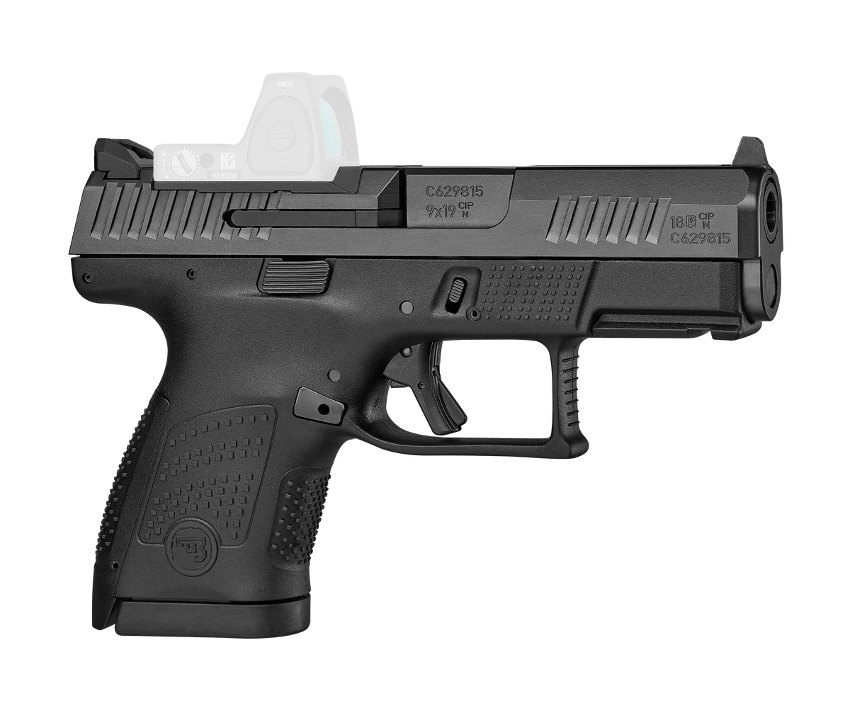 CZ P-10 S 9mm Luger 3.5" 12+1 Semi-Auto Pistol - Optic Ready