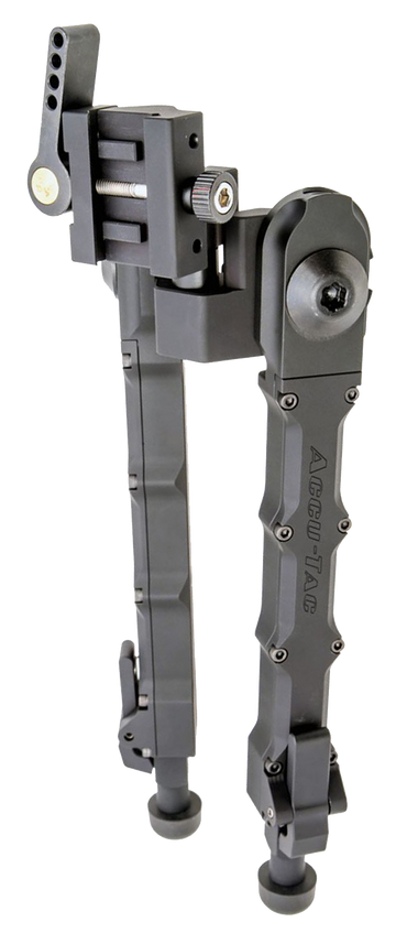 Accu-Tac SR-5 G2 Bipod 6.25"-10.75" Picatinny Rubber Feet Black Hardcoat Anodized 6061-T6 Aluminum
