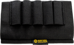 Hunters Specialties 00685 Buttstock Shell Holder Shotgun 5 Rd Black Elastic