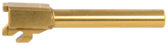 Sig Sauer P320 9mm Luger 4.7" Gold Titanium Nitride Steel Replacement Barrel