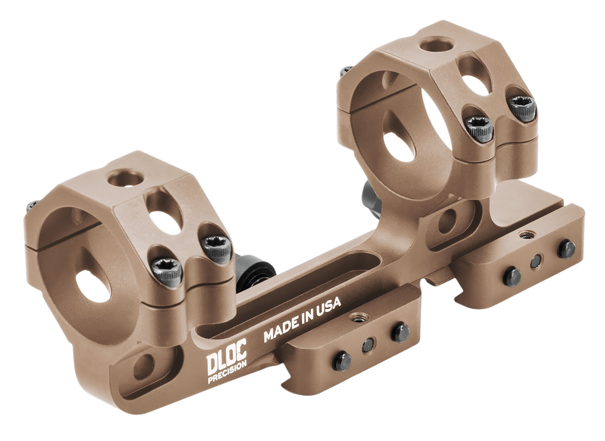 DLOC Precision DLOC-C134-1630-T 34mm Cantilever Scope Mount 1.63" Tan