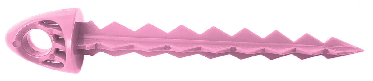 Targettack 3" Polycarbonate Target Tacks - Pink 12 Pack