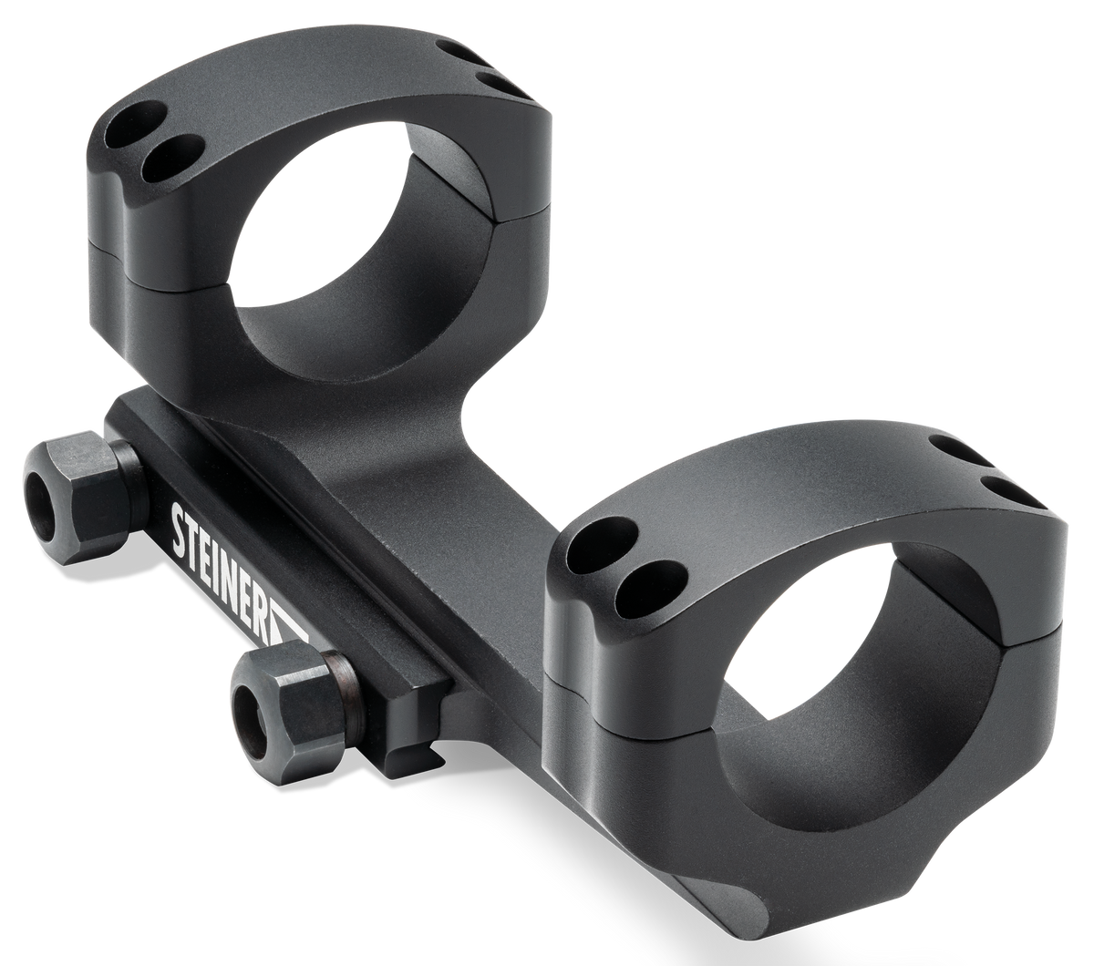 Steiner P-Series 30mm Cantilever Scope Mount/Ring Combo 1.43" High - Matte Black