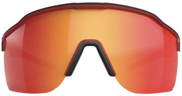 Glock Safe Action Tactical Glasses Red Mirror Lens Black Frame