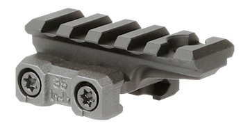 Midwest Industries MK2 1913 Riser 5-Slot - Black Hard Coat Anodized