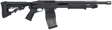 Mossberg 590RM 12 Gauge 18.5" 10+1 Pump-Action Tactical Shotgun - Stand-Off Barrel, Mag-Fed