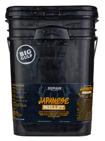 Domain Outdoor Japanese Millet Seed 4 lb 1/4 Acre Food Plot