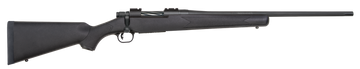 Mossberg Patriot 350 Legend 22" 4+1 Bolt Action Rifle - Matte Blued Fluted Barrel - Black Synthetic Stock