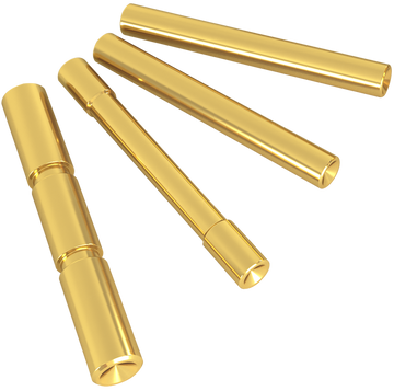 Cross Armory CRG4PSGD 4 Pin Set Dimpled Glock Gen4 Gold 4140 Steel Handgun