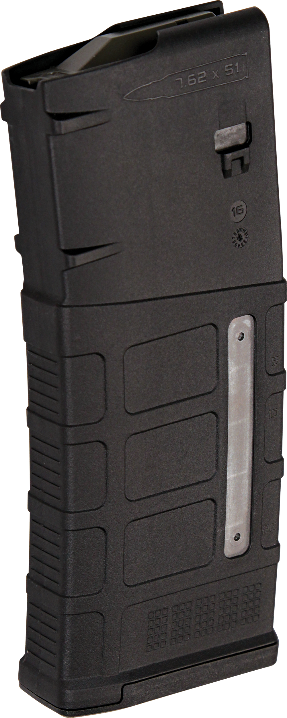 Magpul PMAG 25 LR/SR GEN M3 Window 7.62x51mm NATO 25rd AR-10/SR25 Black Polymer
