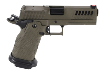 Fierce Firearms Grizz Commander 9mm Luger 4.25" 19+1 Semi-Auto Pistol - OD Green Cerakote