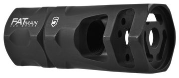 Phase 5 Weapon Systems FATman Hex Brake 5.56 NATO 1/2x28 Black Parkerized Steel