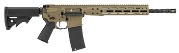 LWRC Individual Carbine DI 5.56x45mm NATO 16.1" 30+1 Semi-Auto Rifle - FDE