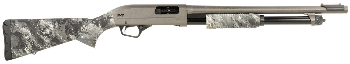 Winchester Guns SXP Hybrid Defender 20 Gauge 3" Chamber 18" 5+1 Pump Shotgun - TrueTimber Midnight