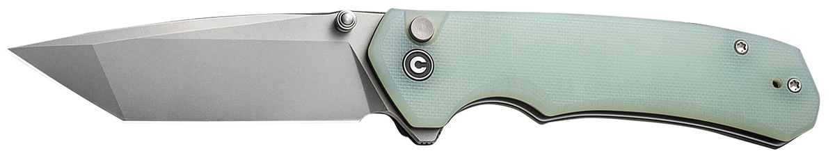 Civivi Knives Brazen 3.46" Folding Plain Stonewashed D2 Steel - Natural G10 Handle