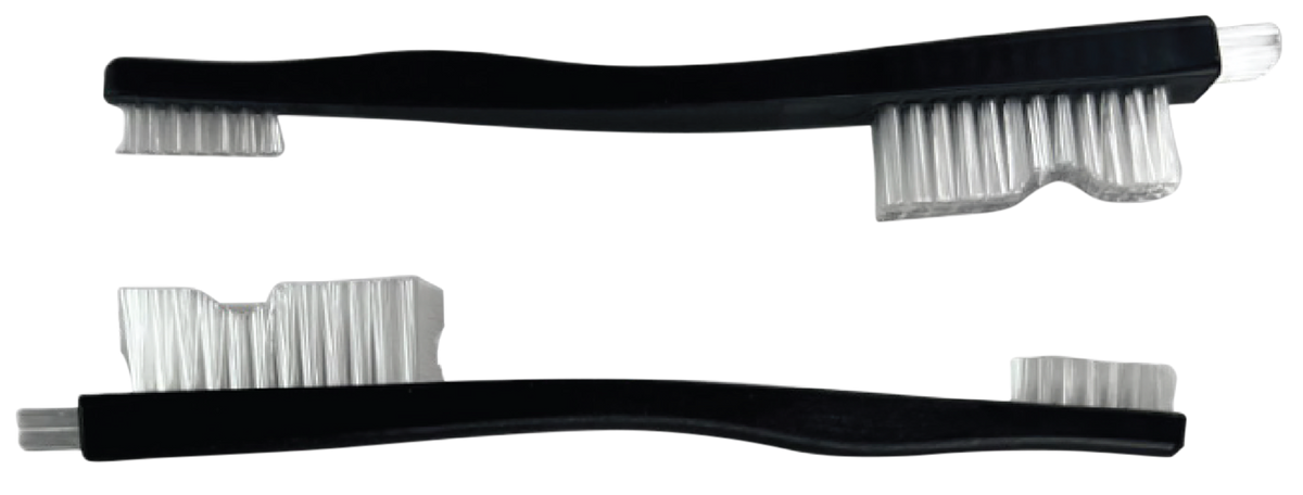 Kleen-Bore Triple Action Utility Brush 5" Nylon 2 Pack
