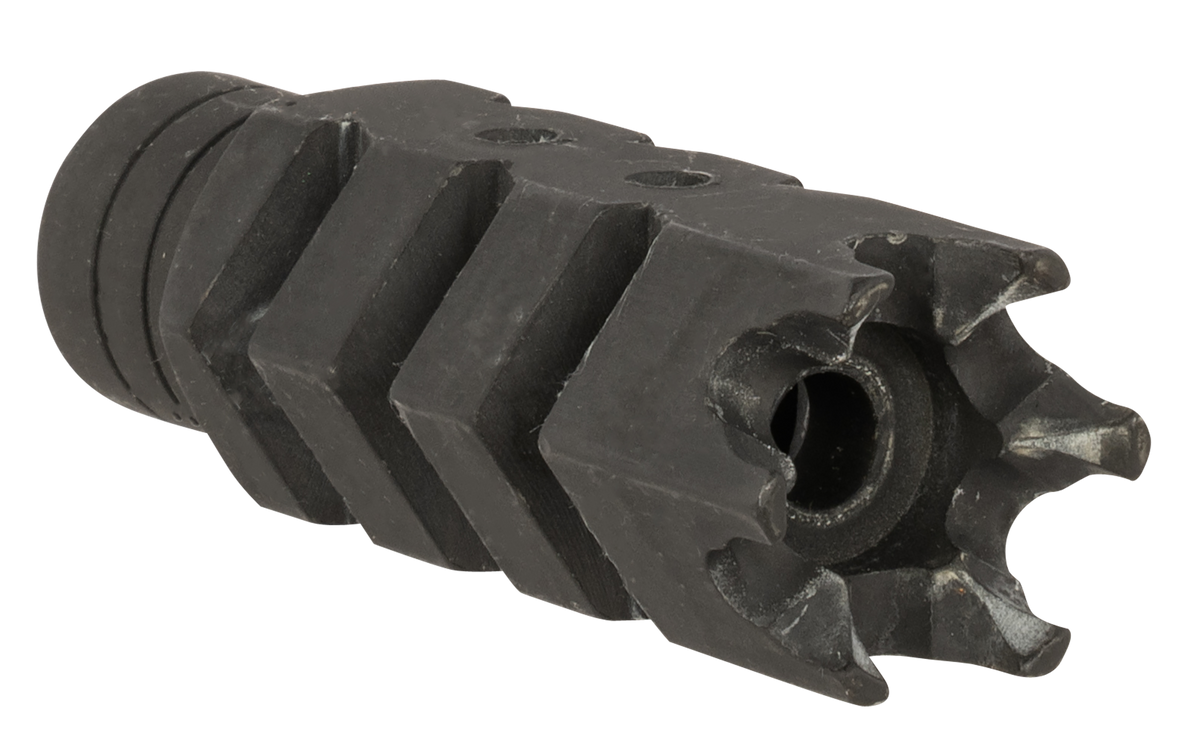 Advanced Technology Shark Muzzle Brake .223/5.56 1/2x28 Black Oxide Steel