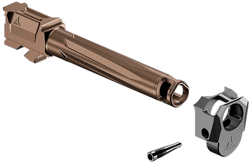Radian Weapons Ramjet & Afterburner Glock 17 Gen5 9mm Stainless Steel Barrel Combo - Bronze/Black