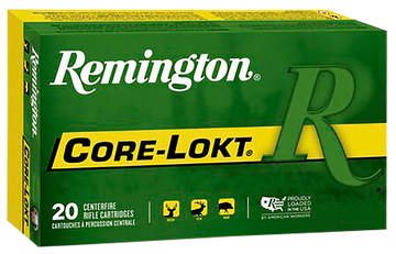 Remington Ammunition Core-Lokt 6mm Creedmoor 100gr Pointed Soft Point 20 Bx/10 Cs - Box or Case