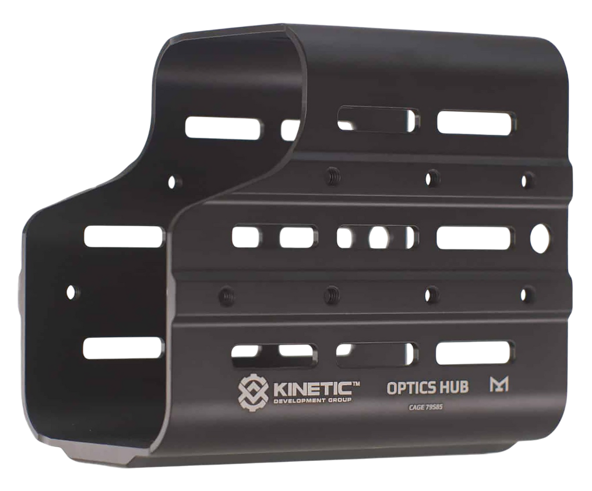 Kinetic Development Group MSH5-112 Optics HUB Spotting Scope Case 5.65" Black Cerakote Aluminum
