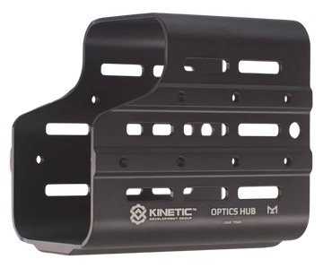 Kinetic Development Group MSH5-112 Optics HUB Spotting Scope Case 5.65" Black Cerakote Aluminum