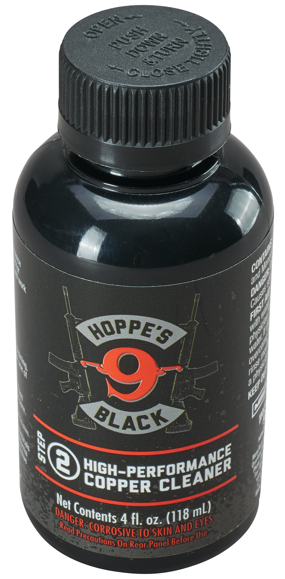 Hoppes HBCC Black Copper Cleaner 4 oz Bottle