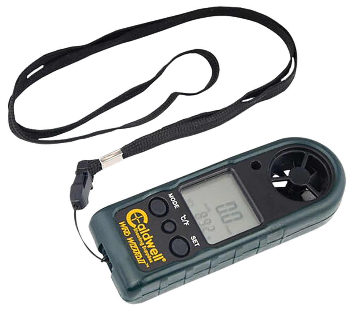 Caldwell Wind Wizard II Wind Speed Meter LCD Display CR2032