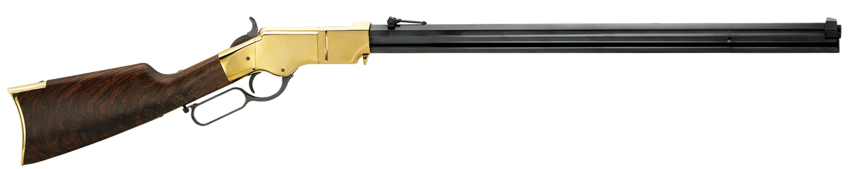 Henry H011 Original 44-40 Win 13+1 24.5" Lever-Action Rifle - Polished Brass Receiver, Fancy American Walnut