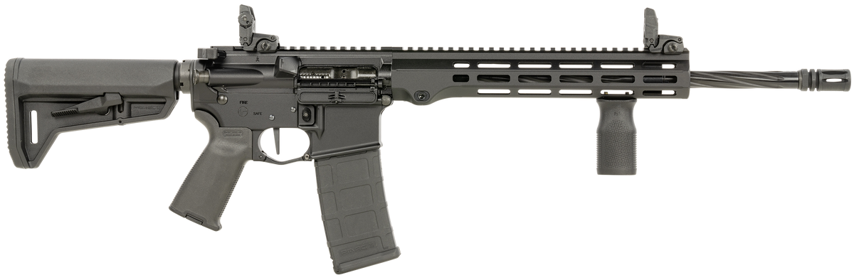 Maxim Defense MD15 L 5.56x45mm NATO 16" 30+1 Semi-Auto Rifle - Black