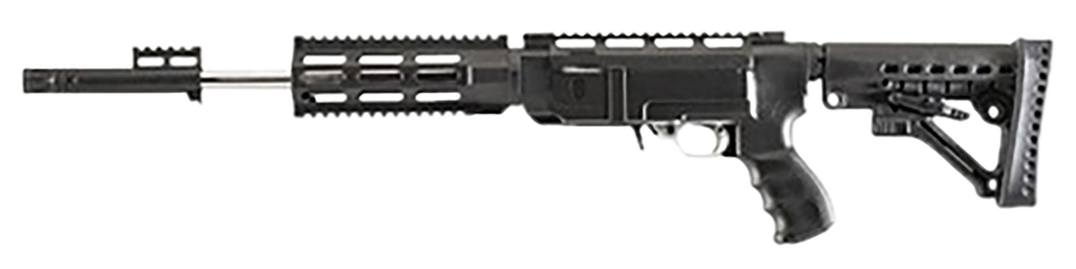 Archangel AA556RNB AR-15 Style Conversion Stock Black Synthetic 6-Position Collapsible for Ruger 10/22 - No Bayonet