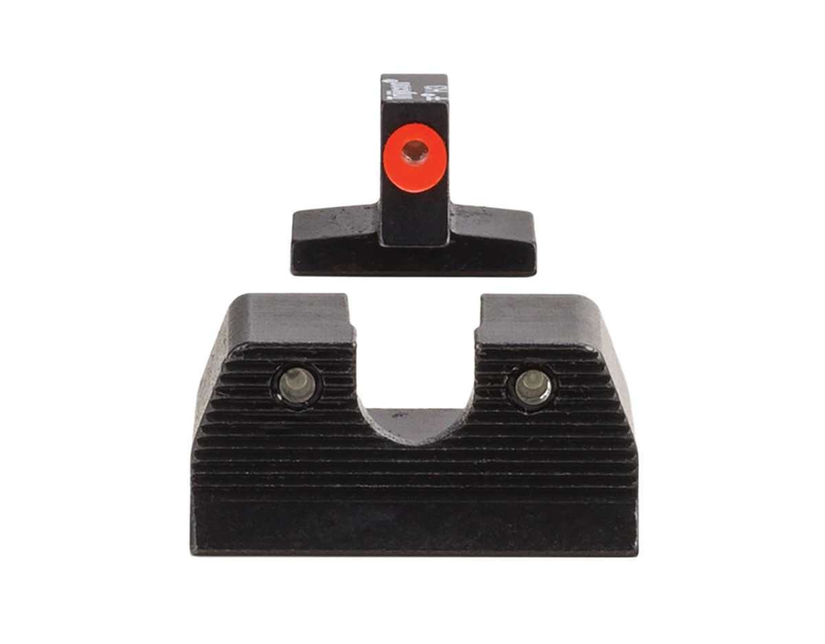 Trijicon HD XR Night Sights Green Tritium Orange Outline Front / Green Tritium Rear - FN FNP/FNX