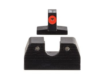 Trijicon HD XR Night Sights Green Tritium Orange Outline Front / Green Tritium Rear - FN FNP/FNX