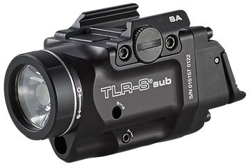 Streamlight TLR-8 Sub 500 Lumens White LED/Red Laser Weapon Light - Springfield Armory Hellcat