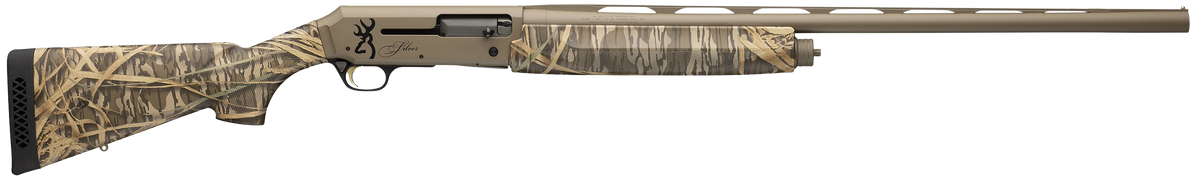 Browning Silver Field 12 Gauge 3.5" 28" 4-Rd Semi-Auto Shotgun - Mossy Oak Shadow Grass FDE