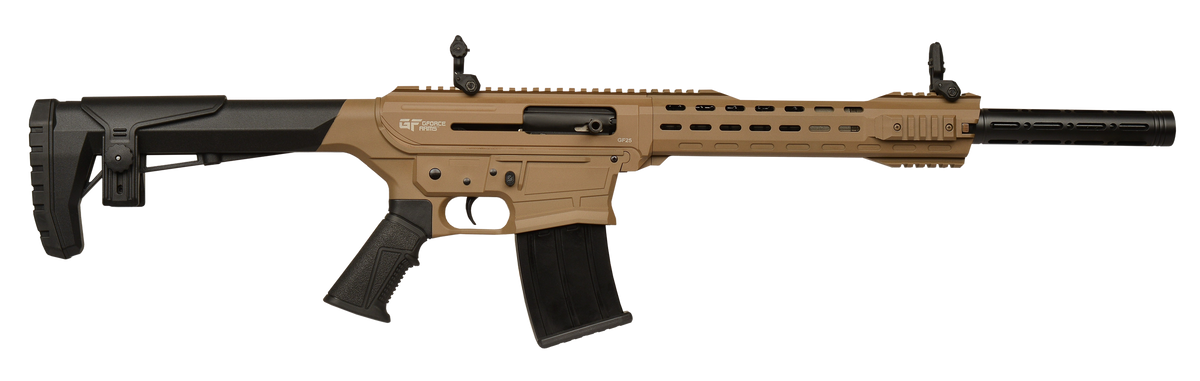 GForce Arms GF25 12 Gauge 3in 5+1 20in Semi-Auto Shotgun - Flat Dark Earth