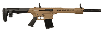 GForce Arms GF25 12 Gauge 3in 5+1 20in Semi-Auto Shotgun - Flat Dark Earth