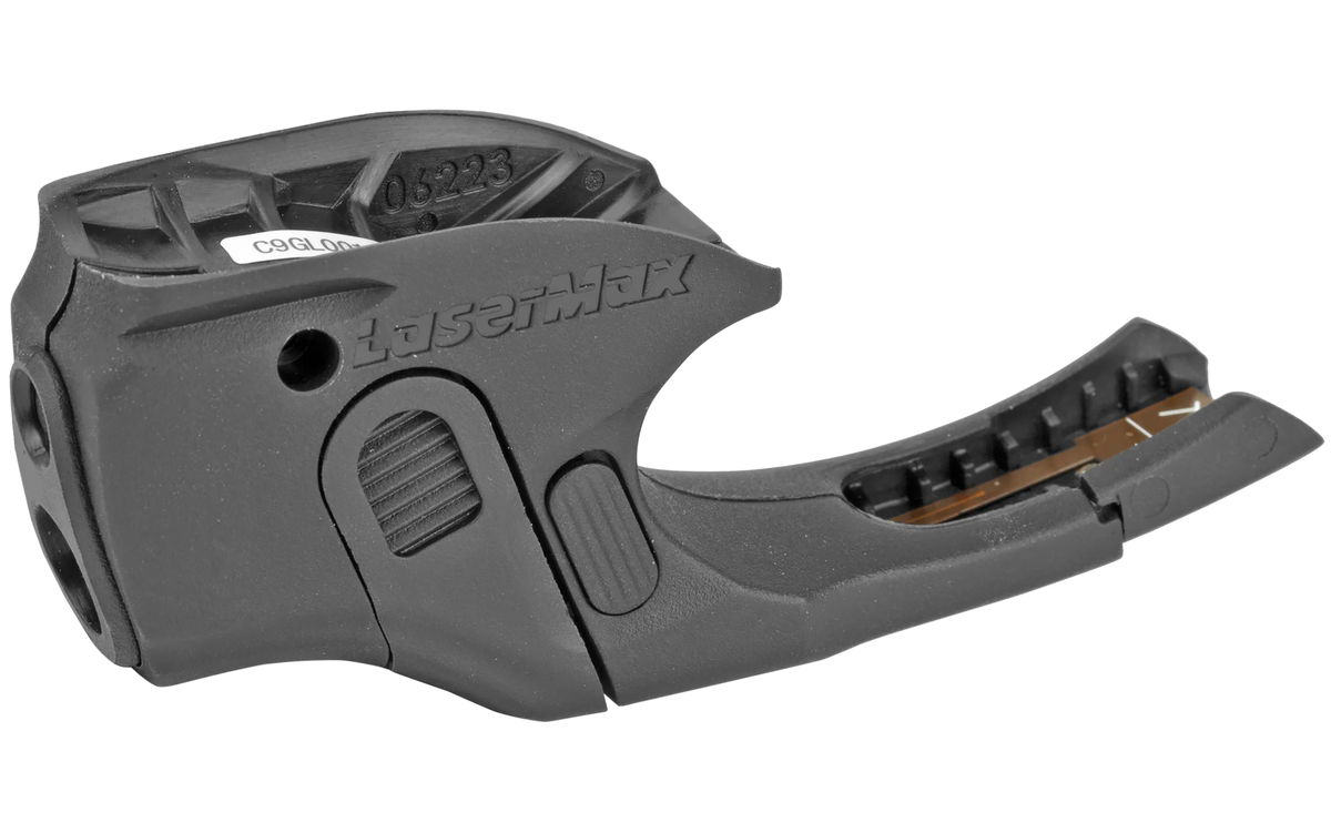 LaserMax CFLC9CG Green Ruger GripSense Light/Laser - LC9/LC9s/LC380/EC9s - 100 Lumens LED - Black