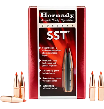 Hornady SST 30 Caliber .308 165 gr Super Shock Tip Bullets - 100 Count