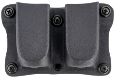 Desantis Gunhide Quantico Double Mag Pouch OWB Kydex Belt Clip Glock 17/19 1.50" Belt Ambidextrous Black