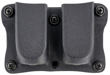Desantis Gunhide Quantico Double Mag Pouch OWB Kydex Belt Clip Glock 17/19 1.50" Belt Ambidextrous Black