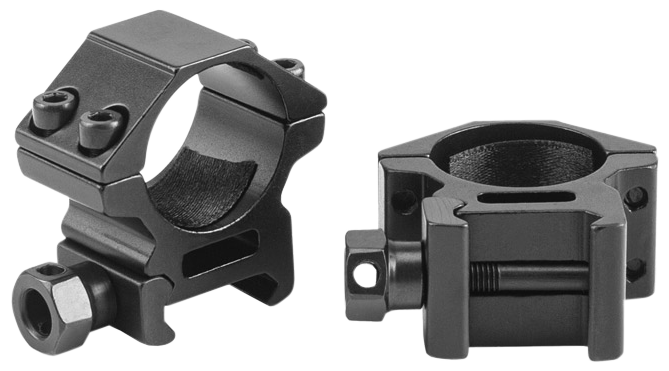 Riton Optics X30L 30mm Low Scope Rings - Matte Black - 6061-T6 Aluminum