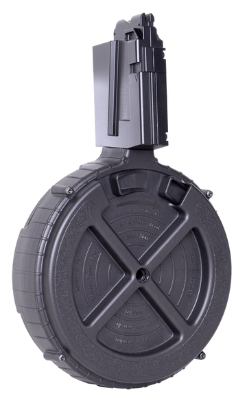 Mauser Rimfire M-15 22 LR 110rd Drum Magazine - Black Polymer