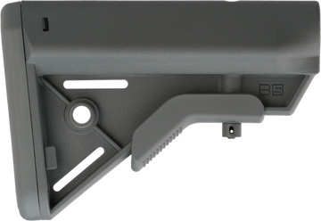 B5 Systems Bravo AR-15 Stock - Wolf Gray Synthetic Mil-Spec
