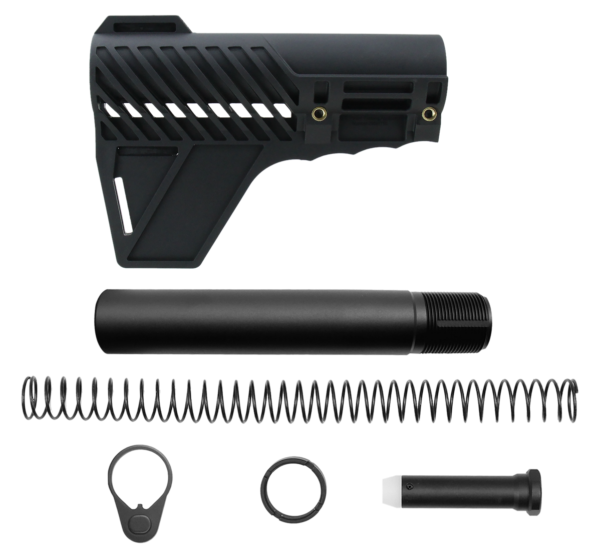 TacFire SP34-49A AR Pistol Stabilizing Brace w/ Tube - Black