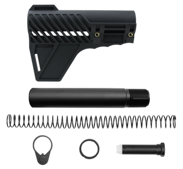 TacFire SP34-49A AR Pistol Stabilizing Brace w/ Tube - Black