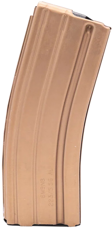 DuraMag Speed AR-15 223 Rem/300 Blackout/5.56x45mm NATO 30rd Aluminum Magazine - Bronze w/ Black Follower